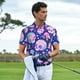thumbnail image 3 of Fotbe colorful Skull mushroom rainbow Camiseta Polo de Golf para Hombre con Estampado – Camisa Deportiva Transpirable con Cuello Abotonado-Medium, 3 of 6