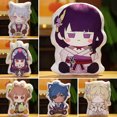 thumbnail image 3 of Genshin Impact Plush Toy Soft Cute Scaramouche Kazuha Lumine Yae Miko Throw Pillow Back Cushion Double-sided Printing Plushies, 3 of 5