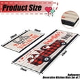 thumbnail image 3 of Set of 2 Valentines Day Kitchen Rugs and Mats Valentines Kitchen Mats Buffalo Plaid Door Mat Outside Gnome Decorative Doormat for Home Kitchen Floor Decors, 17x29 and 17x47 Inch, 3 of 6