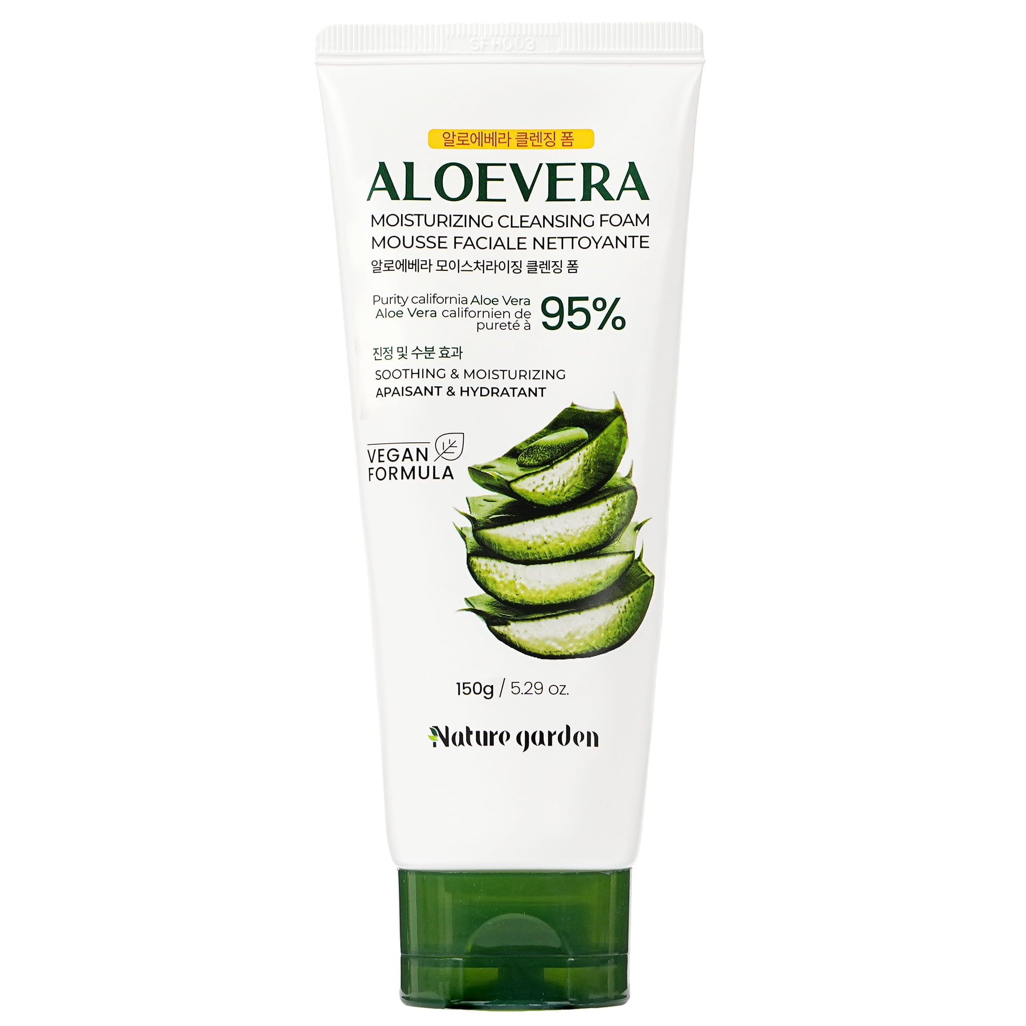 Nature Garden, Aloe vera facial cleansing foam 150g