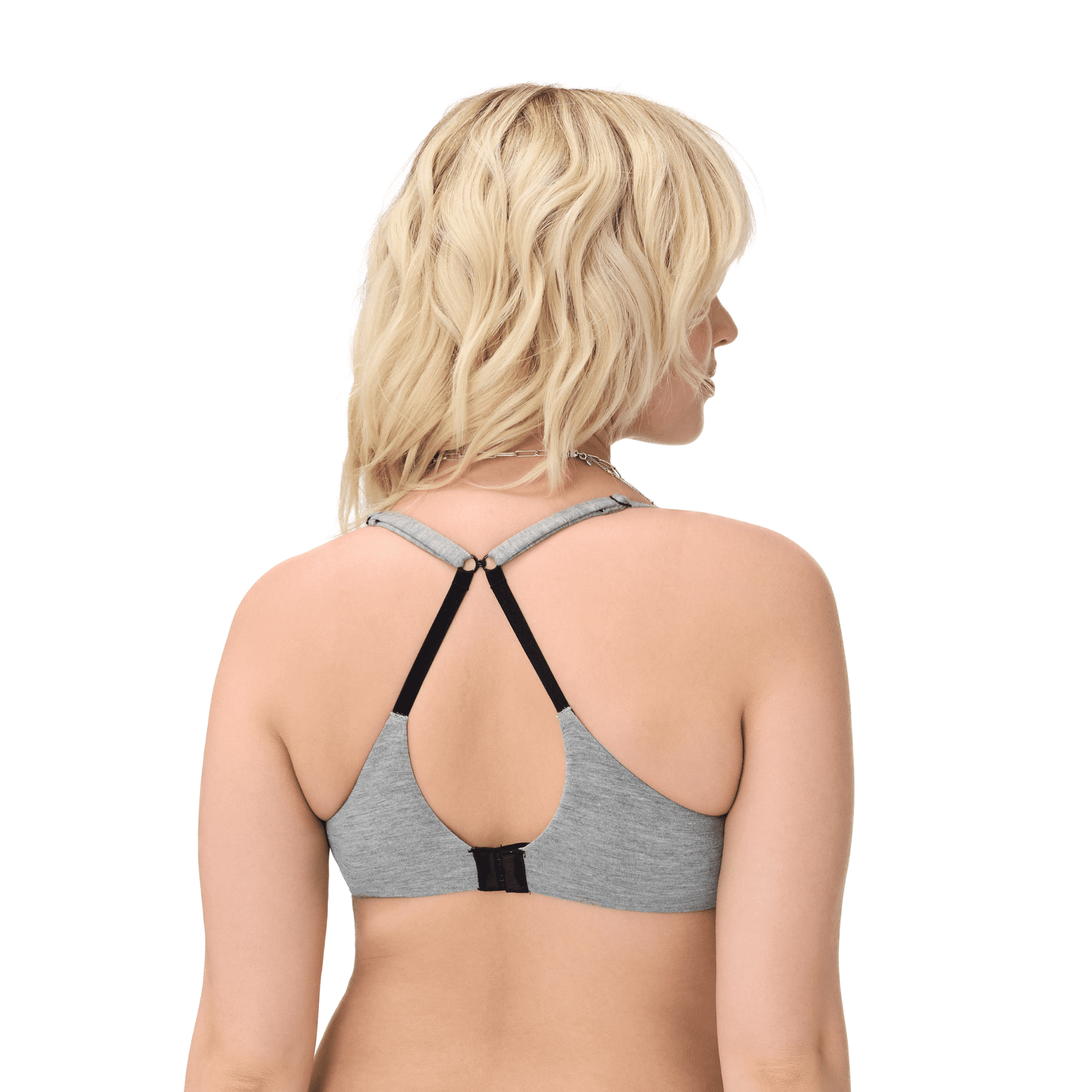 BLAKE & CO.Women's Cotton Rayon Push Up Bra with Adjustable Straps,2-Pack, Sizes 34B-40DD