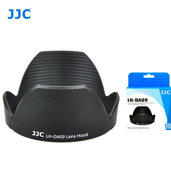 JJC LH-DA09 Professional Hard Lens Hood for Tamron A09 28-75mm f/2.8 XR Di LD Aspherical (IF) and A16 17-50mm f/2.8 XR Di-II LD Aspherical [IF]