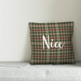 thumbnail image 2 of Creative Products Nice in Tartan Plaid 18x18 Spun Poly Pillow, 2 of 2