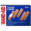 Band-Aid Brand Tough Strips Adhesive Bandage, All One Size, 60 ct (Pack of 2)