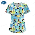 thumbnail image 1 of T Shirt Nurse Uniform Tops Disney T-shirt Mickey Shirts Pocket Woman Clothes Hospital T-shirts Minnie Mouse Top Women 2023 TeesM Gao Jinjia LED, 1 of 2