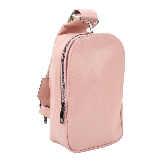 Bolso de Hombro Individual Bolso Bandolera de Cuero PU Bolso de Hombro con Correa única para Senderismo Al Aire Libre Compras Deportes ANGGREK Otros