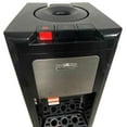 Glacial Water Dispenser Water Cooler and Refrigerator, Black TopLoad