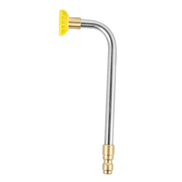 Varilla de de lavadora de presión para lanza, accesorio curvo de de 16cm Amarillo Gloria Varilla de pulverización de la lanza de lavado con agua
