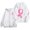 White, variant on Bovemsi Sweatshirt for Women Breast Cancer Awareness Hoodies Ribbon Graphic Full Zip Up Oversized Fleece Jackets Clothes Zip Up Hoodie
