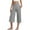 B_ Gray, variant on Mwjwdo Wide Leg Cropped Pants for Women Capris Drawstring Culottes with Pockets 2026 Summer Gaucho Palazzo Yoga Pants Brown L