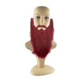 thumbnail image 3 of Soidarity Barbas postizas fáciles de usar para disfraces de Halloween Aplicaciones amplias y bien pensadas Amplia escala Cuidado del cabello Rojo 40x21cm, 3 of 6
