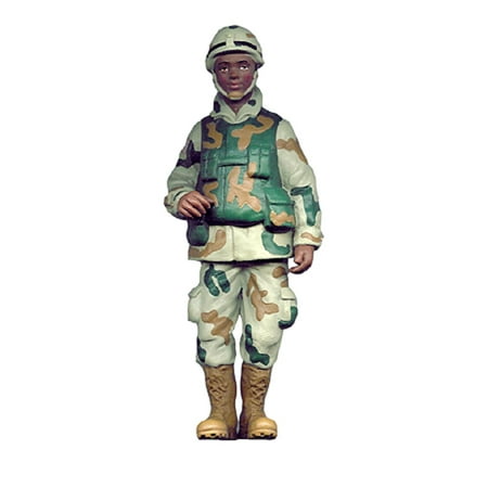 Kurt Alder 8" US Marine Male Soldier Christmas Ornament - Green/Brown