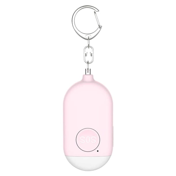 Alarma De Autodefensa 130Db Llavero De Alarma De Seguridad Personal Extremadamente Fuerte Con Luz Led Alarma De Seguridad Recargable Para Ancianos Mujeres Hombres Niñas Niños Advancent EL006417-00