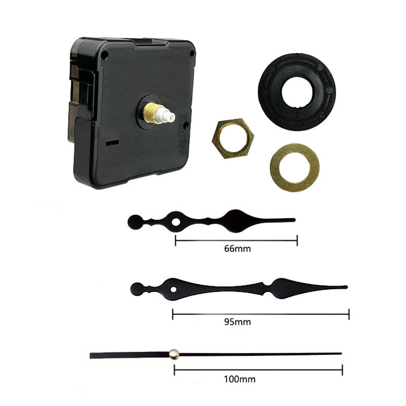 1 Set Quartz Clock Movement Replacement Clock Kit Including Clock Hands Clock Mechanism