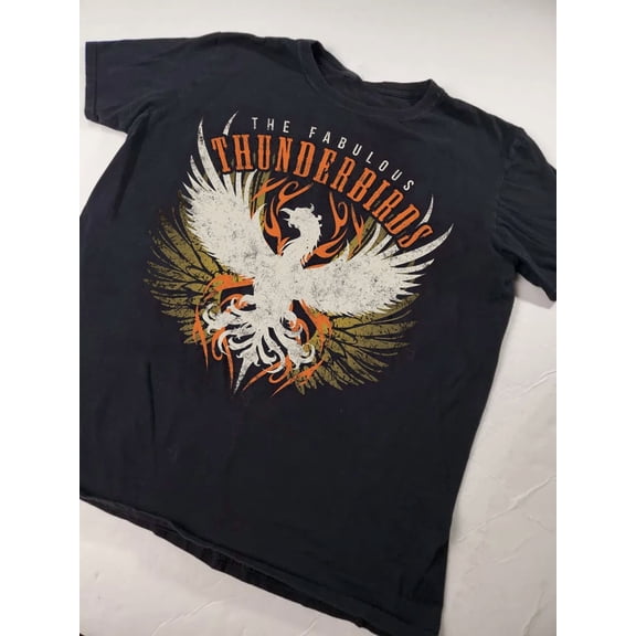 Hot Trend The fabulous Thunderbirds Band White Full Size To 5XL Shirt BL362