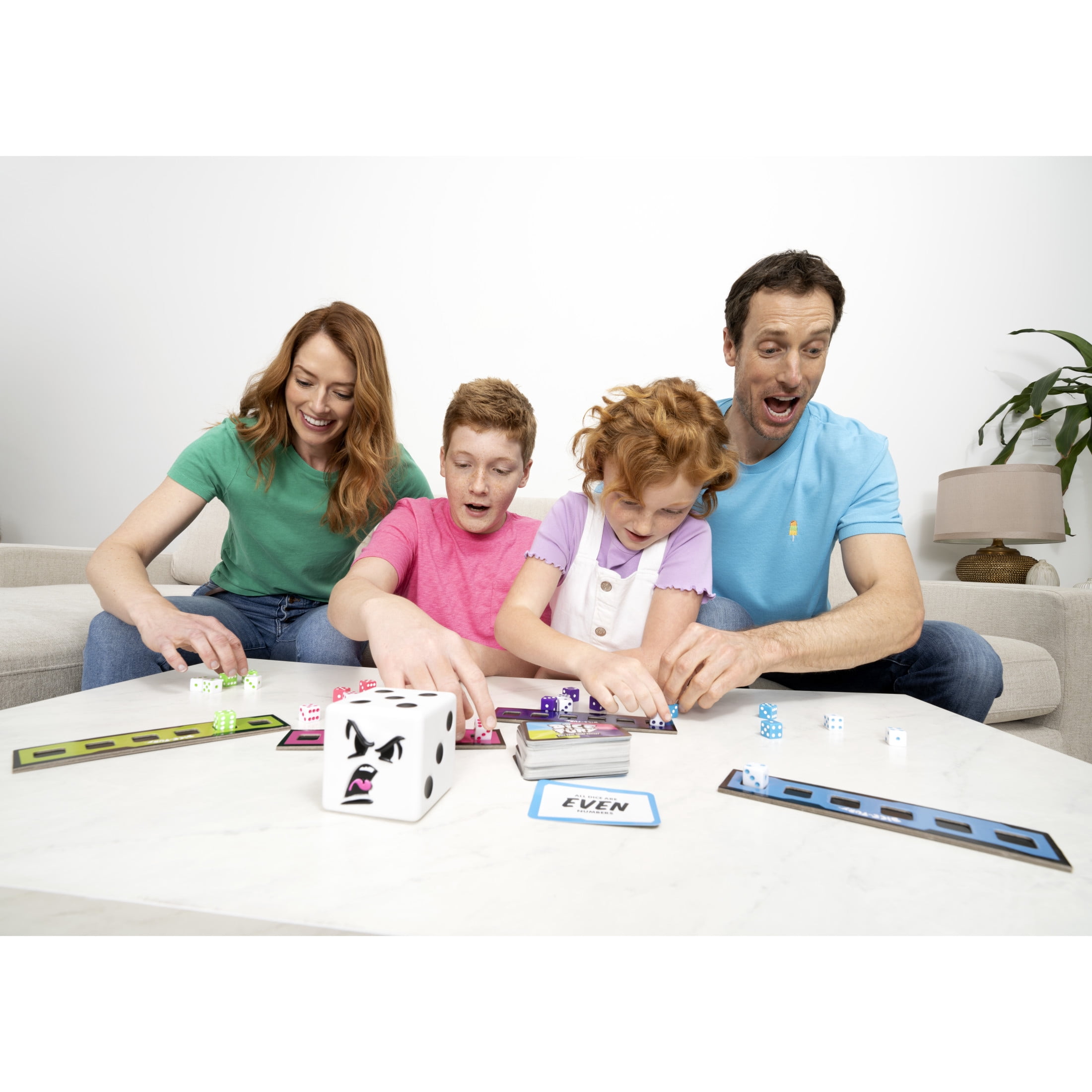 Educational Insights Dice of Fury Family Board Game, Ages 7 and up