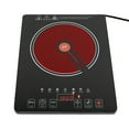 thumbnail image 5 of 1800W 8 Gears Electric Ceramic Hob Cooktop 1 Burner Cooktop Stove Top Built In Countertop LED Touch, 5 of 13