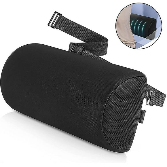 Relieve Back Discomfort With 1pcs Lumbar Roll Support - Office Chairs & Car Seats Car Pillow For Ultimate Comfort