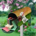 thumbnail image 5 of Coolnut Magnetic Mailbox Cover, White Labrador Retriever Dog Laughing Post Mail Box Cover Mail Wraps Cover, Oversize 25.4" L x 20.78" W, 5 of 5