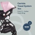 thumbnail image 2 of Carriola para bebe y Portabebe para auto - Asiento Giratorio 360º - Hasta 4 Años o 15 kg, 2 of 10
