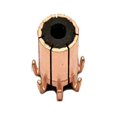 thumbnail image 2 of 11.3 x 3.97 x12.2（12.6) mm 7P Teeth Copper Hook Type Electrical Motor Commutator, 2 of 8
