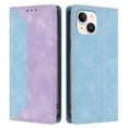 thumbnail image 1 of Funda FOXDOCK para iPhone 13 de Cuero Premium Bicolor con Ranuras RFID, Carcasa Tipo Billetera Antigolpes y Soporte Plegable, 1 of 6