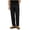 Black#, variant on Men's Big and Tall Cargo Pants with Elastic Waistband Straight Leg Utility Work Pants with Multiple Pockets M-6XL