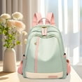 thumbnail image 3 of Large Capacity Color-Matching Backpack - Versatile Foolproof Design Season Backpack Durable Daily Bag for Commuting Work Travel Essentials Organization, 3 of 5