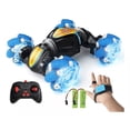thumbnail image 1 of Carro Control Remoto Todo Terreo Pulsela De Mando Gira 360 Colorworld 88A azul, 1 of 5