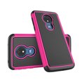 thumbnail image 2 of Étui Moto G7 Power, Étui Motorola Moto G7 Supra / G7 Optimo Maxx, Étui de Protection Tinysaturn Absorbant les Chocs [Rose] en Caoutchouc Plastique Résistant aux Rayures avec Pare-Chocs et Prise, Mignon, Robuste, Rigide, Étui de Téléphone, 2 of 7