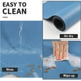 thumbnail image 4 of Pet Feeding Mat - Dark Grey Absorbent Dog Mat for Food and Water, No Stains Cat Bowl Mat, Easy to Clean Pet Placemats, Quick Dry Dog Water Dispenser Mat for Messy Drinkers 16"x24", 4 of 4