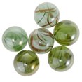 thumbnail image 2 of 6 Piezas 35 Mm Bolas de Vidrio Transparente Sunnimix Juguete de Canicas para Niños, 2 of 6