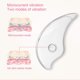 thumbnail image 4 of Tablero eléctrico Gua Sha brillar Placa eléctrica Gua Sha Herramienta de MASAJE raspador Gua Sha Dispositivo de belleza para apretar La piel Instrumento de importación de iones de vibración microcorriente para levantamiento de La piel Antiarrugas, 4 of 5