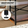 thumbnail image 6 of Elemore Home 3 Tier Bookshelf, Industrial Small Bookcase Storage Organizer for Living Room, Bedroom, 6 of 7