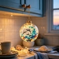 thumbnail image 4 of PLPPYFS Christmas Sea Themed Lighted Hanging Ornament Ball, Underwater Sea Animal Printed LED Glowing Bauble Design Holiday Hanging Decoration for Xmas Tree Window Home Party Gift, 4 of 6