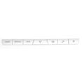 thumbnail image 1 of Bouton Multimédia Garniture Couvercle de la Console de Commande Bouton de la Console Garniture de la Voiture Garniture Intérieure 7Pcs Panneau Multimédia Bouton Couvercle Autocollant Argent Alliage d'Aluminium, 1 of 8