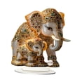 thumbnail image 3 of Adorno de mesa con diseño de animales en 2D para el Día de la Madre, ideal para la entrada de un armario. Signo de elefante, 3 of 9