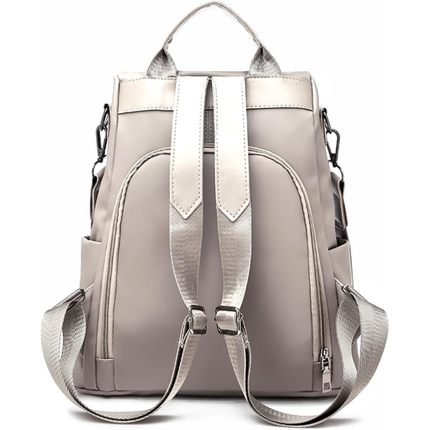 Womens Backpack Purse Waterproof Nylon Anti-theft Rucksack  display picture 3