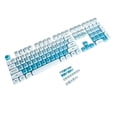 thumbnail image 3 of Juego de teclas para teclado, accesorios, resistentes, cómodas para escribir, modernas, portátiles y bonitas. Azul, 3 of 8