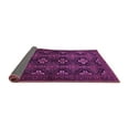 thumbnail image 2 of Ahgly Company Indoor Square Persian Purple Traditional Area Rugs, 4' Square, 2 of 4