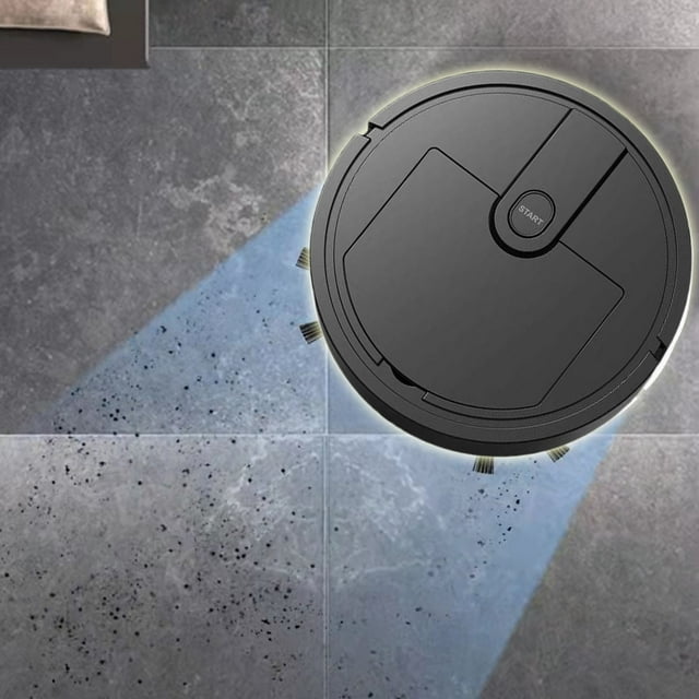 JilgTeok 4 Packs Vacuum and Mop Robot Automatic Sweeping Machine 3-in-1 Intelligent Cleaning Machine for Hard Floor Pet Hair Cleaning Clearance