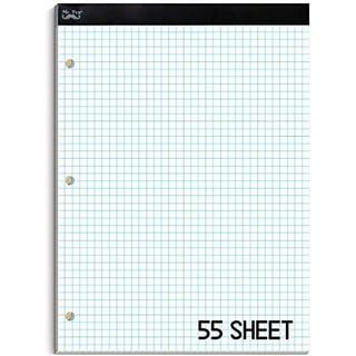 NextDayLabels - 11x17 / Blueprint, Graph Paper, Grid Paper and Drafting  Paper - Quadrille - 4 Square Per Inch (1 Pad, 50 Sheets Per Pad)