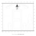 thumbnail image 5 of Livex Lighting 3 Light Outdoor Large Pendant Lantern In Brushed Nickel 27220-91, 5 of 11