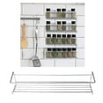thumbnail image 4 of 2 Pcs Storage Shelf Wall Mounted Shelves Spice Rack Kitchen Organizer Multifunction, 4 of 5