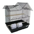 thumbnail image 4 of Ymlgroup 1754 3 By 8" Bar Spacing Villa Top Bird Cage, White, 4 of 5