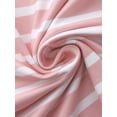 thumbnail image 6 of DARING DIVA Women's Drawstring Elastic Waist Cotton Pajama Pants XL Dusty Rose Stripe, 6 of 6