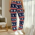 thumbnail image 5 of PFRNLF Womens Christmas Fuzzy Pajama Pants Soft PJ Bottoms with Pockets Cozy Fleece Lounge Sleepwear Pants, 5 of 5