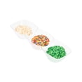 thumbnail image 4 of Smarty Clear Rectangular Mini 3-Hole Disposable Plastic Dessert Bowls 240ct, 4 of 6