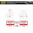 thumbnail image 4 of Mechanix Wear SpeedKnit Utility Work Gloves - Coated-Knit Work Gloves - Abrasion Resistant - Oil-Resistant Micro Foam Grip - Machine Washable - Black - Large/X-Large, 4 of 8