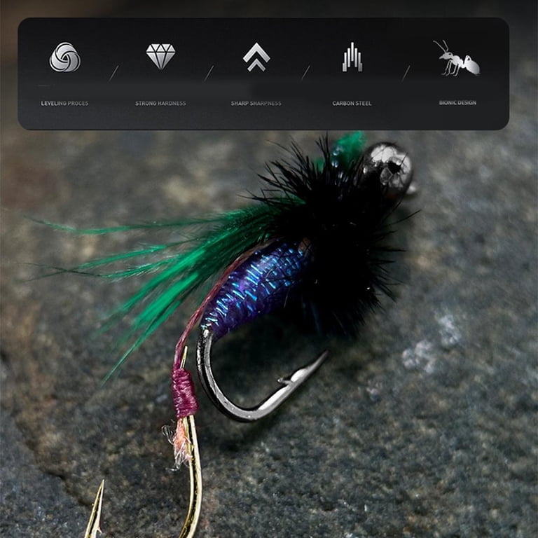 bass night fishing lures 5pcs with Hook 3D Luminous Lifelike Slow Sinking Swimbaits Fishing Tackle Kits Fishing Supplies for Trout Salmon(Light Green) : Sports & Outdoors Glow Bionic Fly Fishing Lures